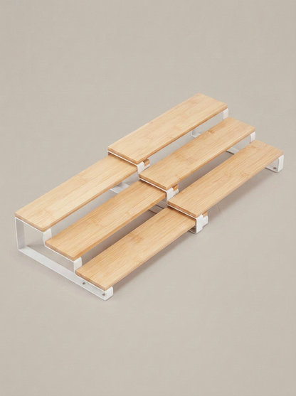 Adjustable Storage Rack - White