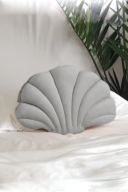 Shell Pillow - Grey