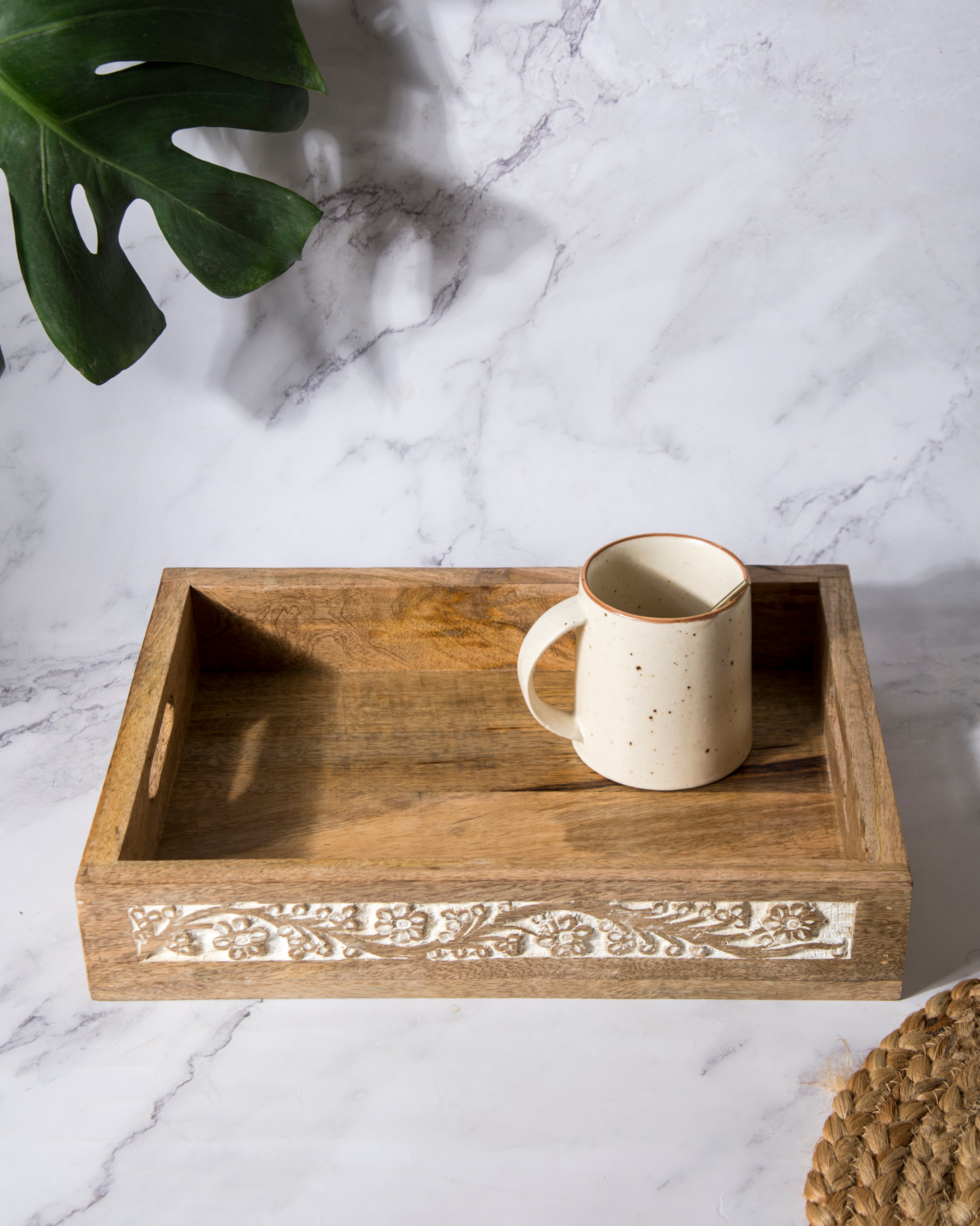 Etched Wooden Tray