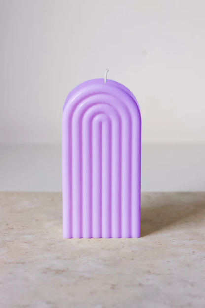 Arch Purple Candle - Set Of 2