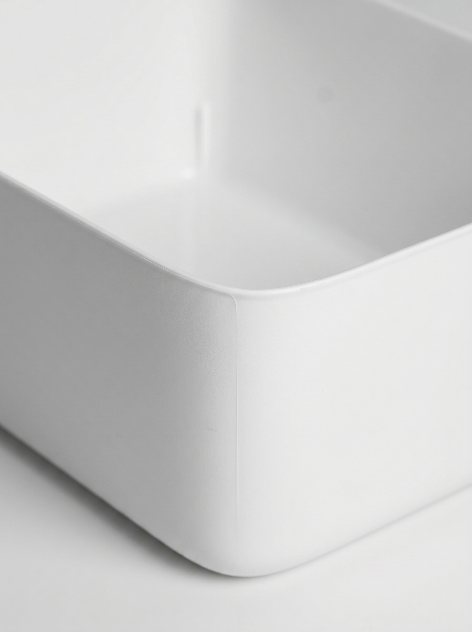 PP Big Storage Basket - White