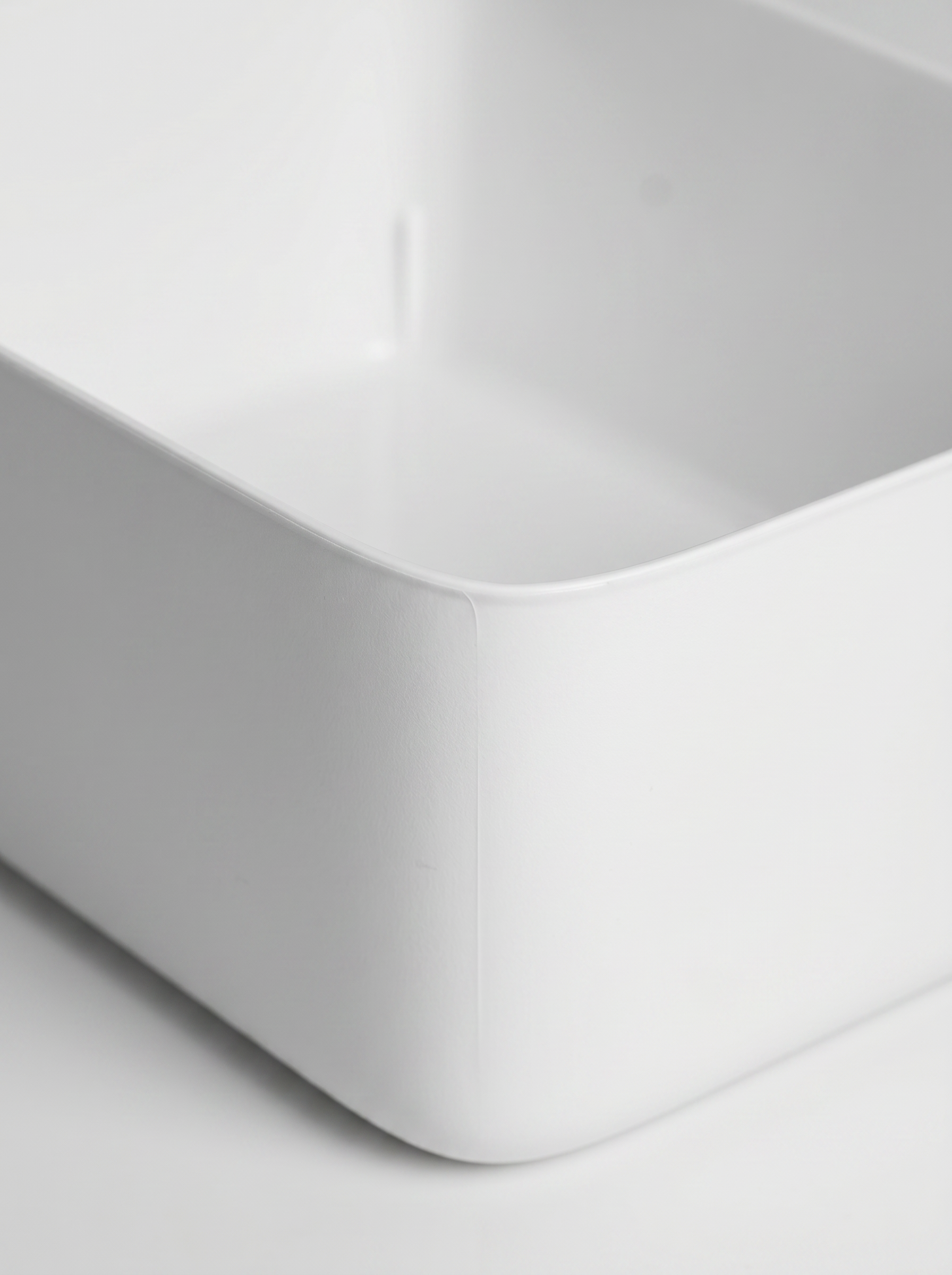 PP Big Storage Basket - White