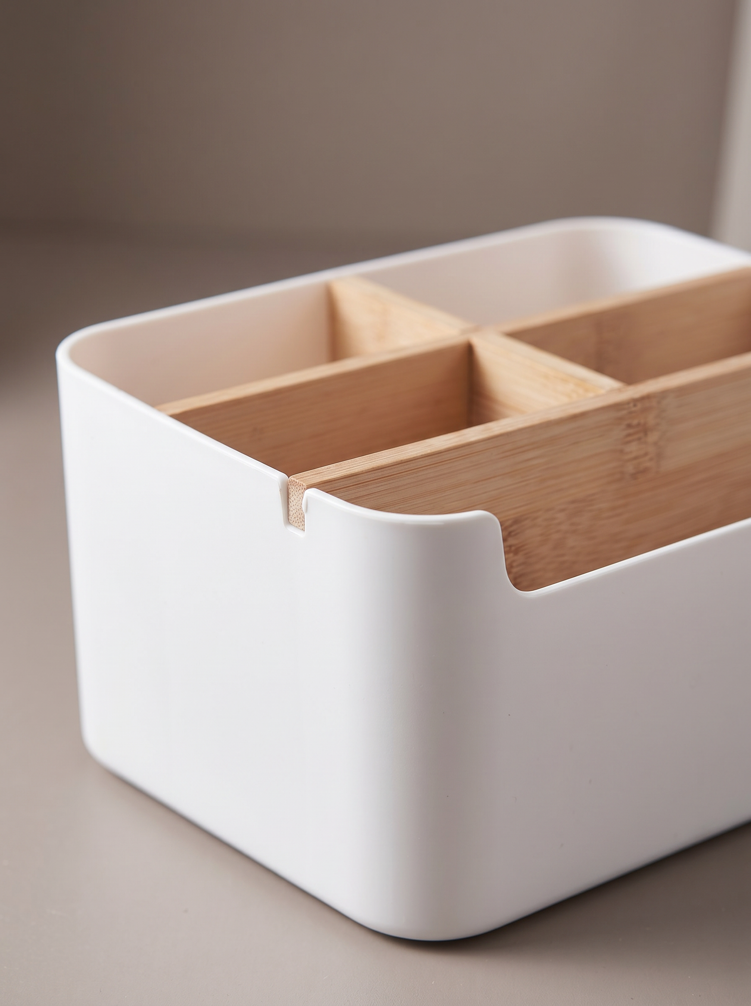 Multi-purpose Desk Organizer - White