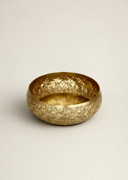 Noor Gold Urli - Medium