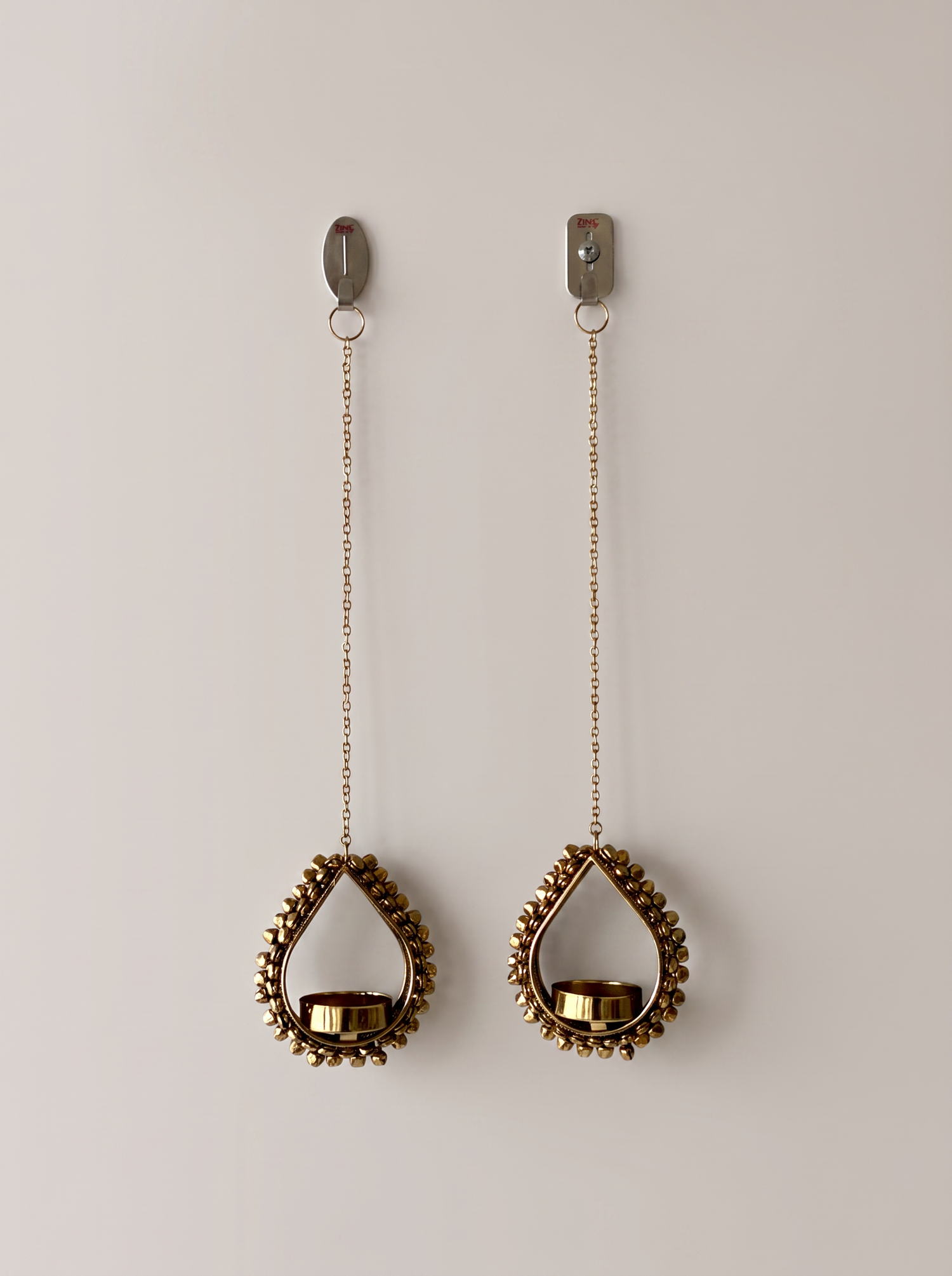 Saanvi Hanging T-Light - Set of 2