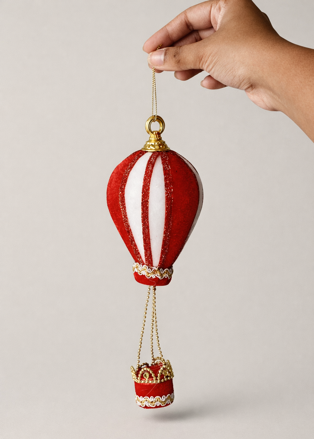 Christmas Hot Air Balloon