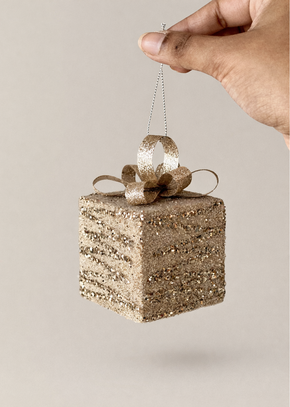 Gilded Hanging Gift Box - (Set Of 3)