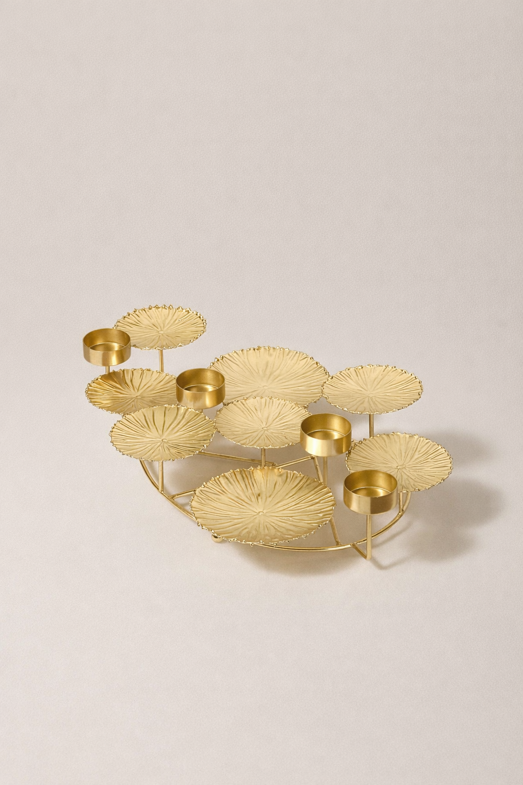 Lotus Leaf Votive Tray