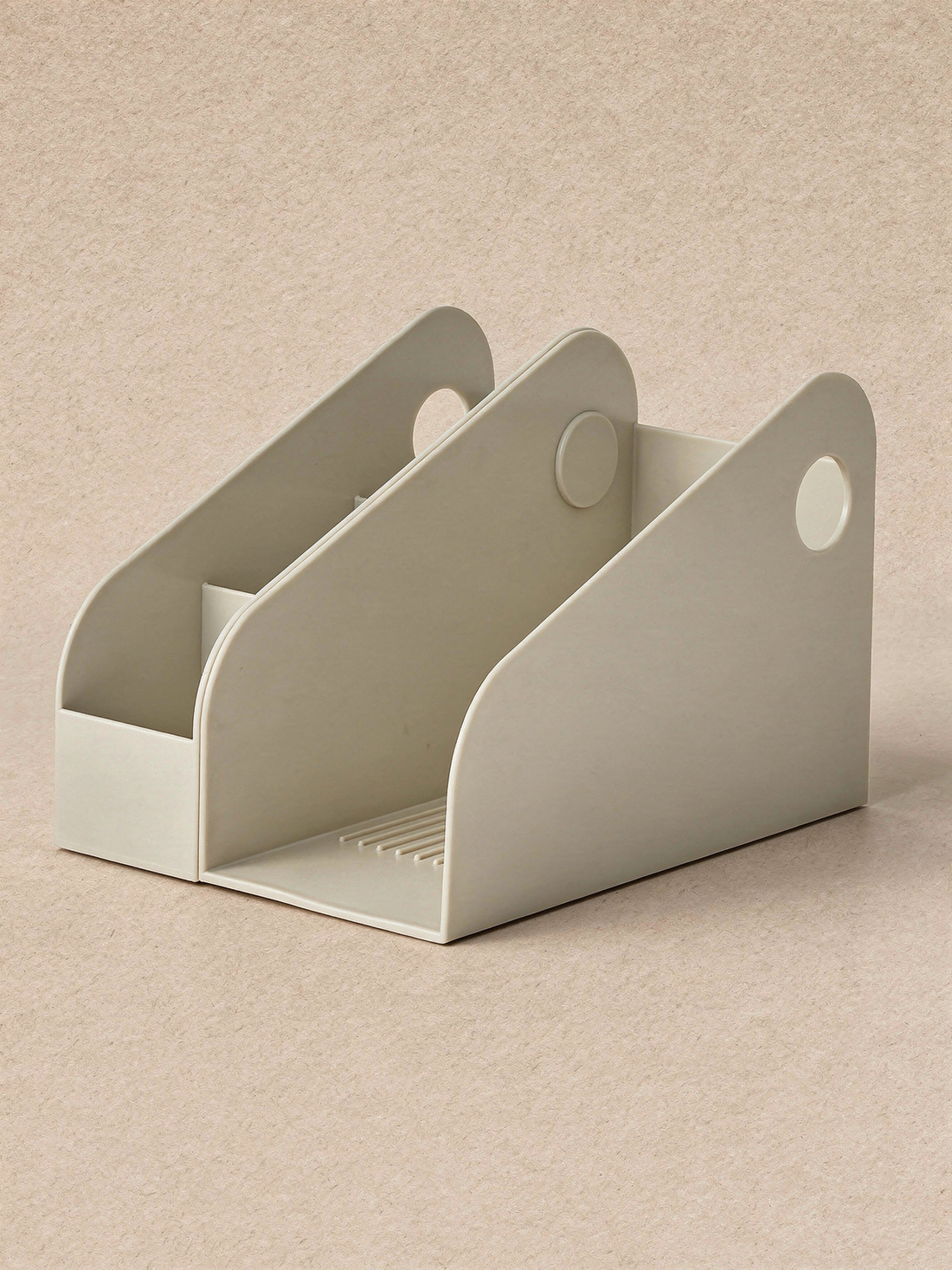Dual-Compartment Table Organizer
