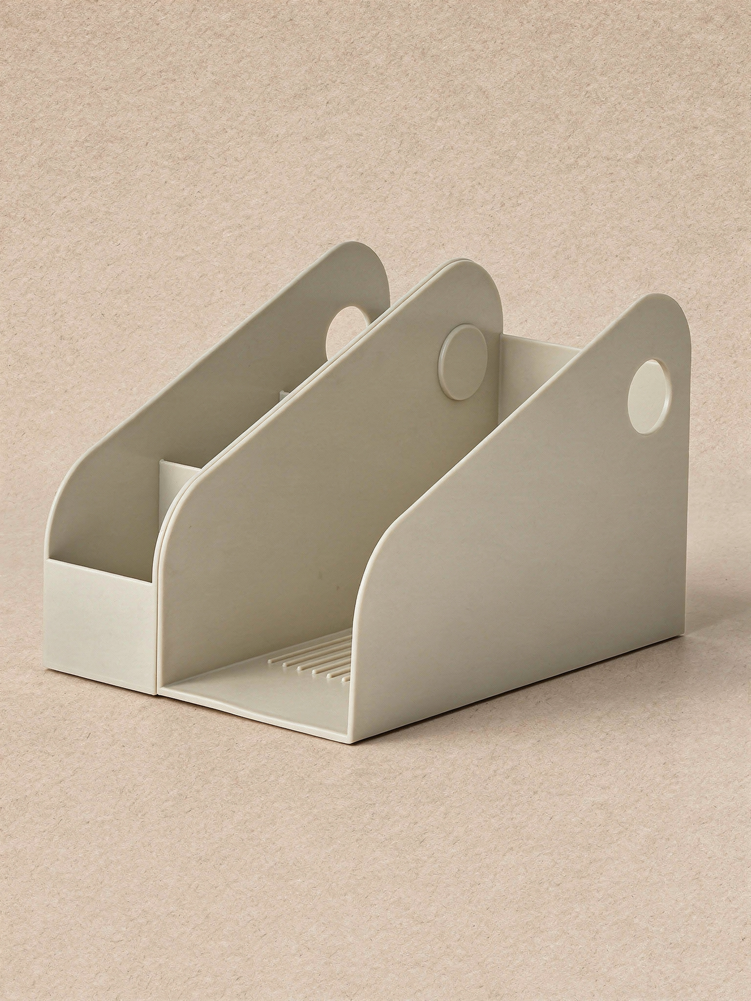 Dual-Compartment Table Organizer