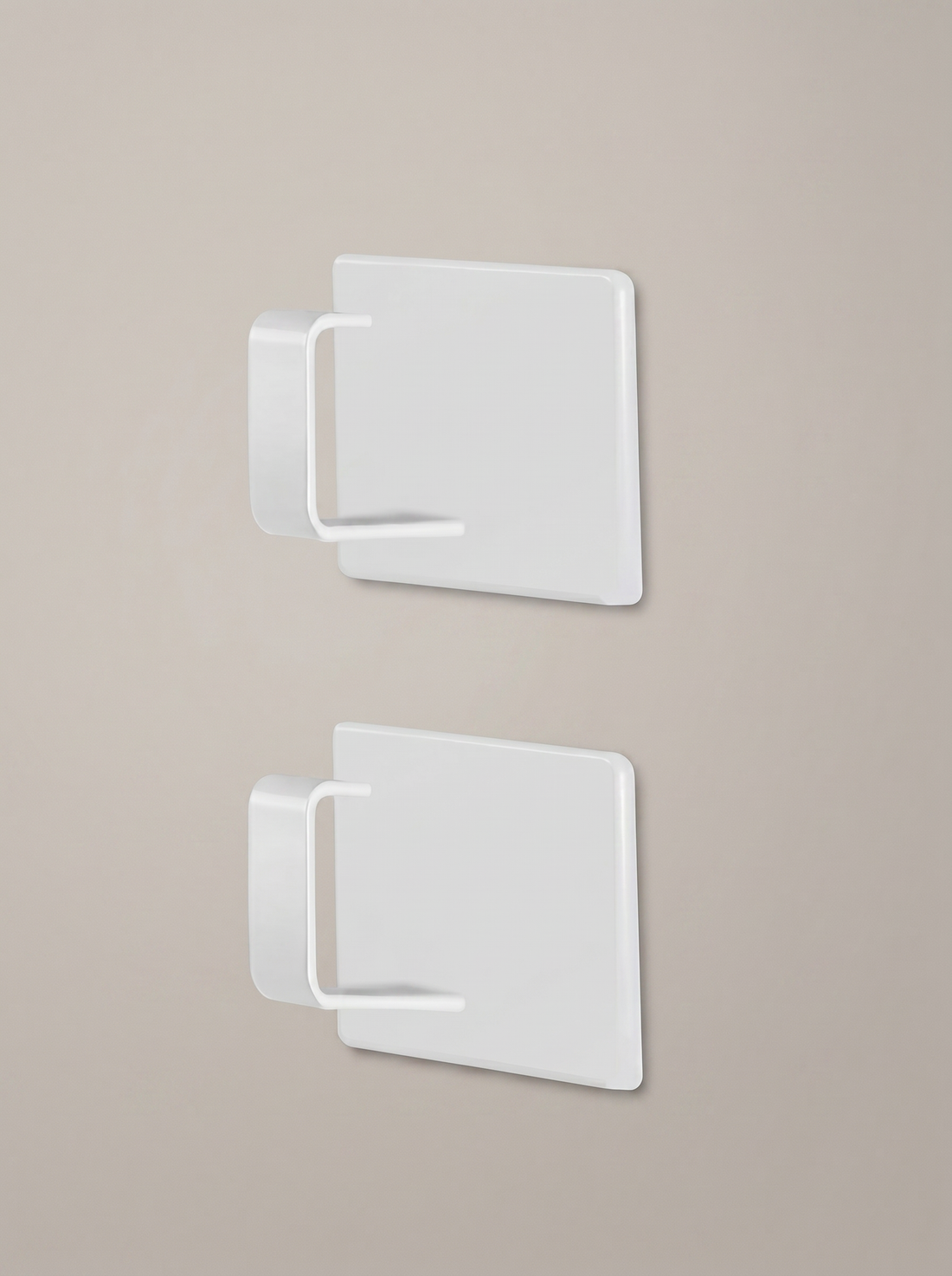 Magnetic Hooks (Set of 2) - White