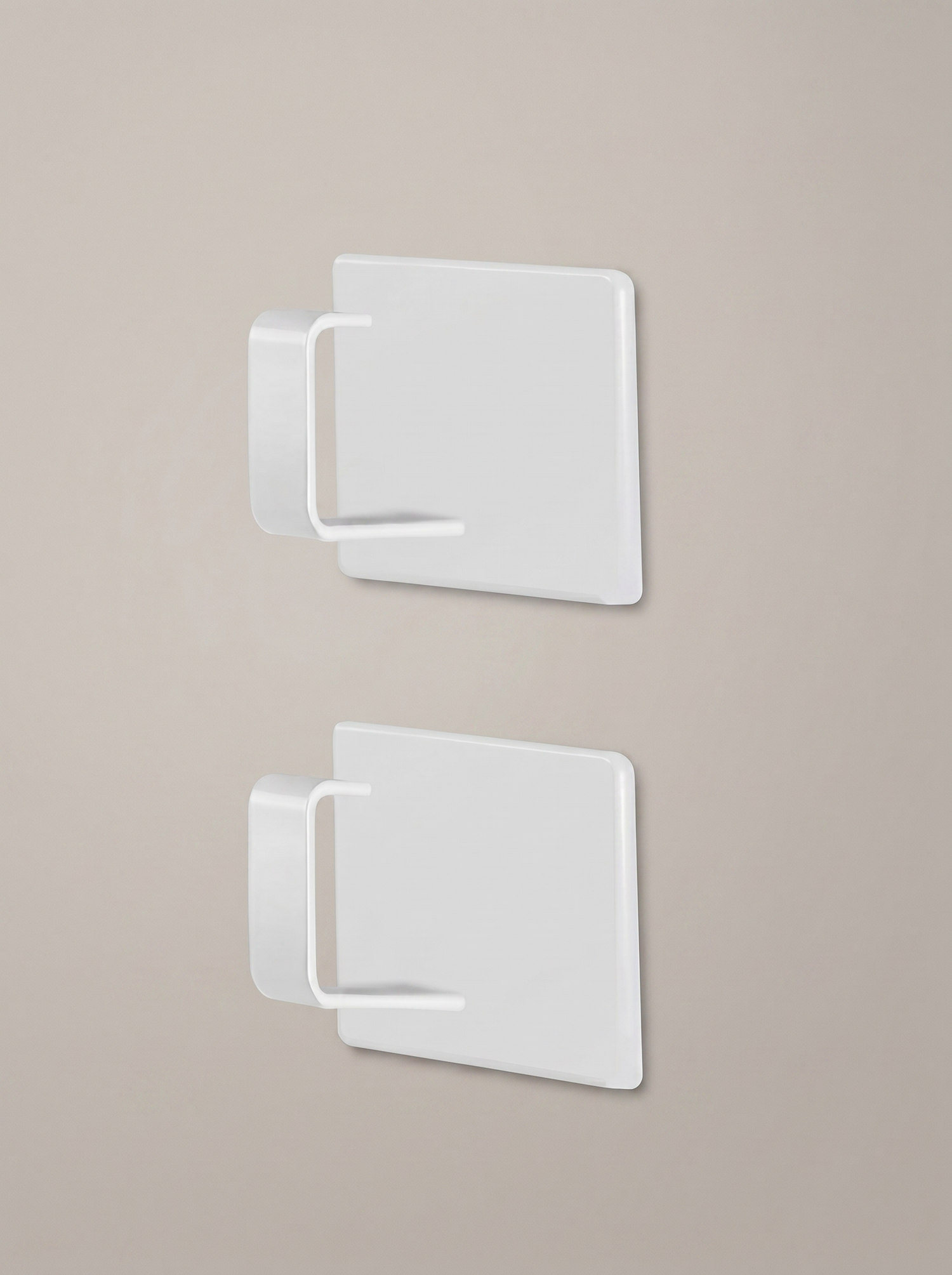 Magnetic Hooks (Set of 2) - White