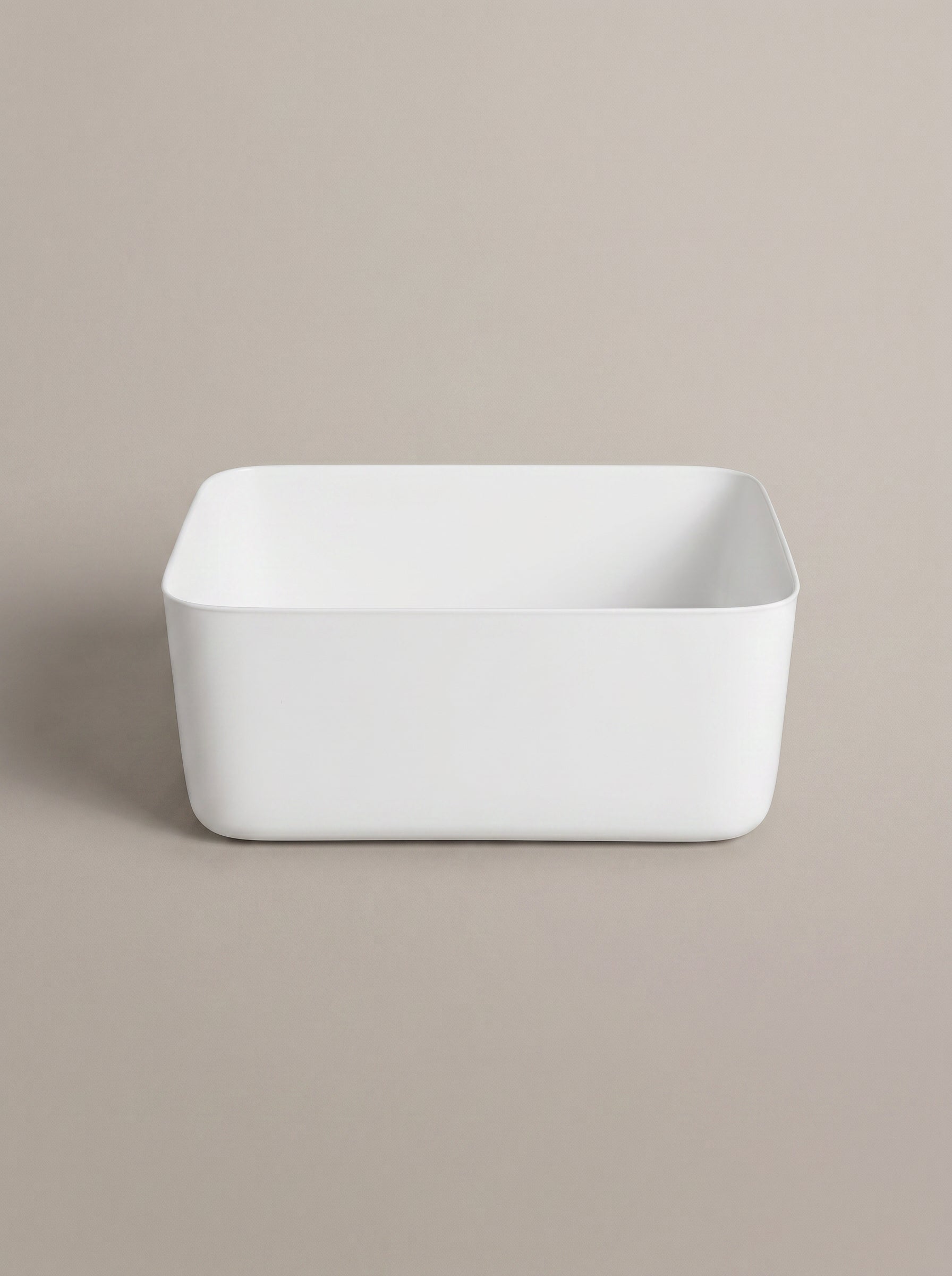 PP Big Storage Basket - White