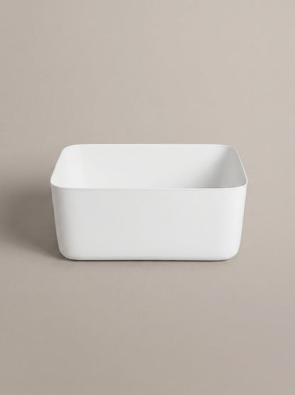 PP Big Storage Basket - White