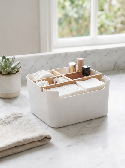 Multi-purpose Desk Organizer - White