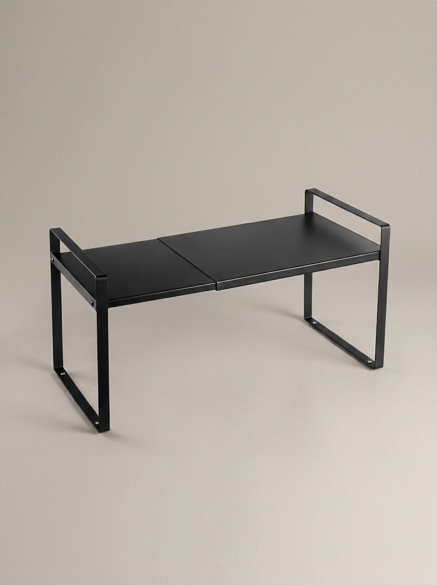 Expandable Countertop Riser Table - Black