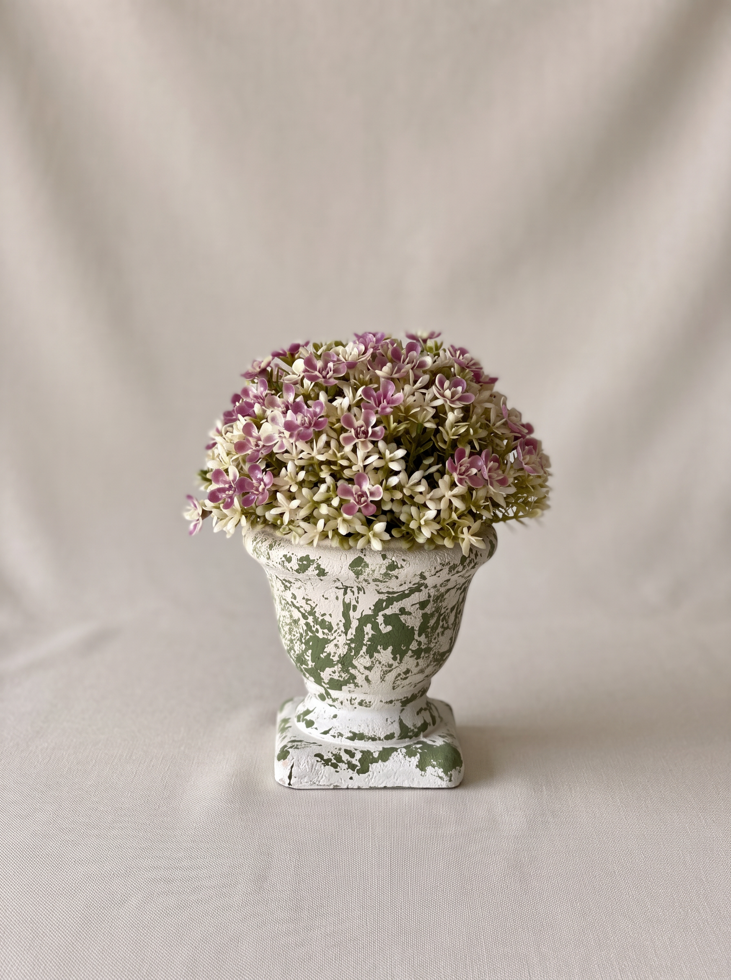 Artificial Fiora Mini Ball Plant – Lavender Bloom