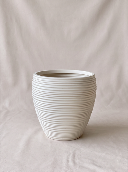 Concentric Planters - White