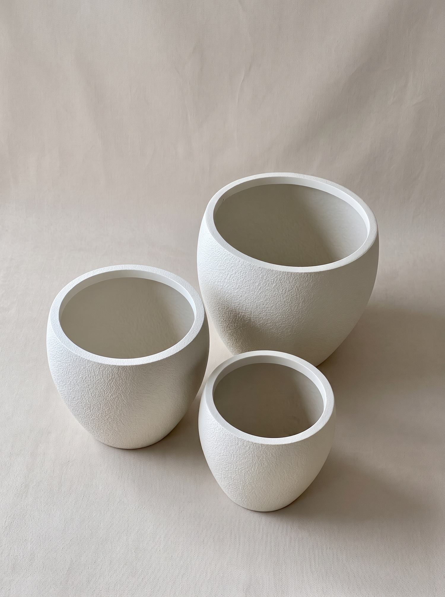 Valence Planters - Ivory