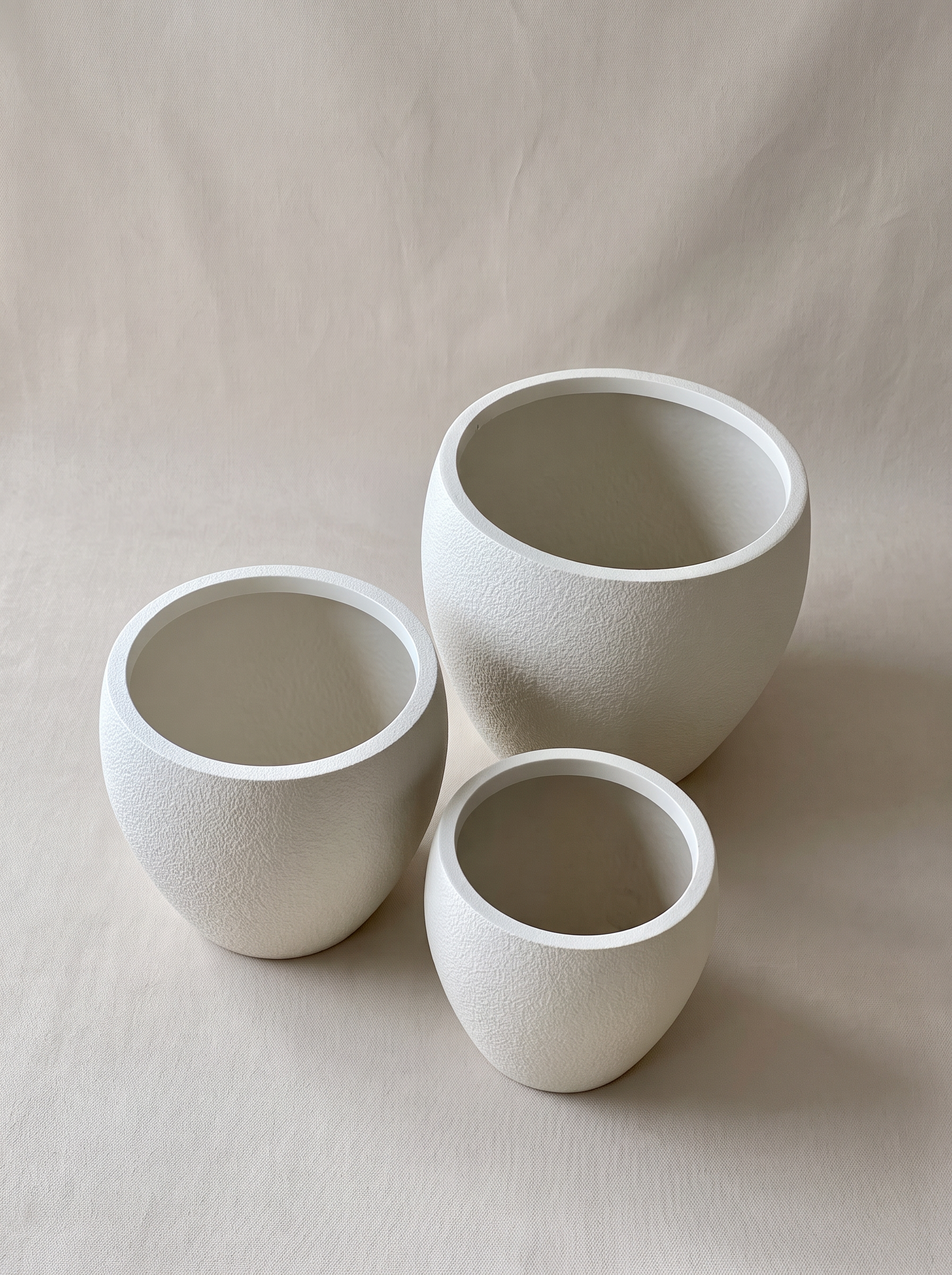 Valence Planters - Ivory