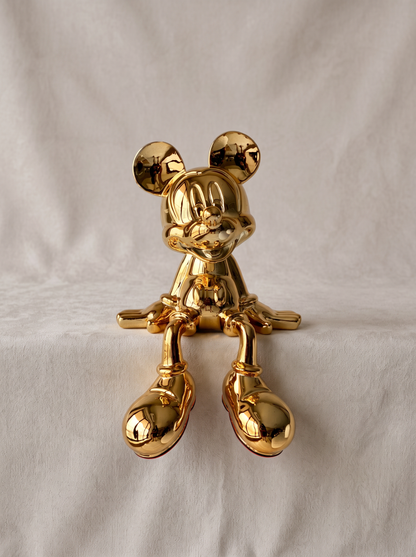 Obsidian Micky Mouse -Small (Gold)