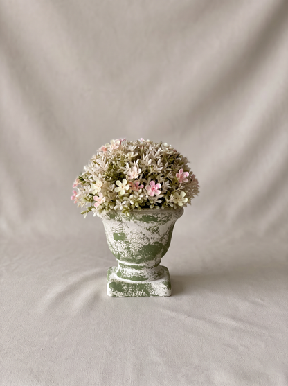 Artificial Fiora Mini Ball Plant – Blush Pink