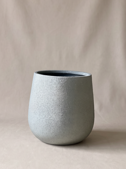 Noa Round Planters - Light Grey