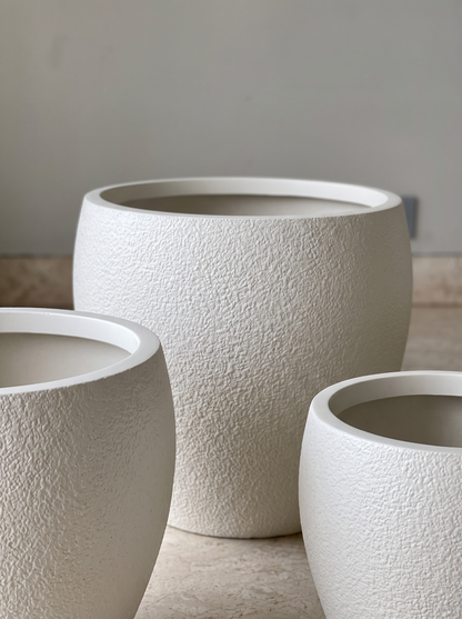 Valence Planters - Ivory