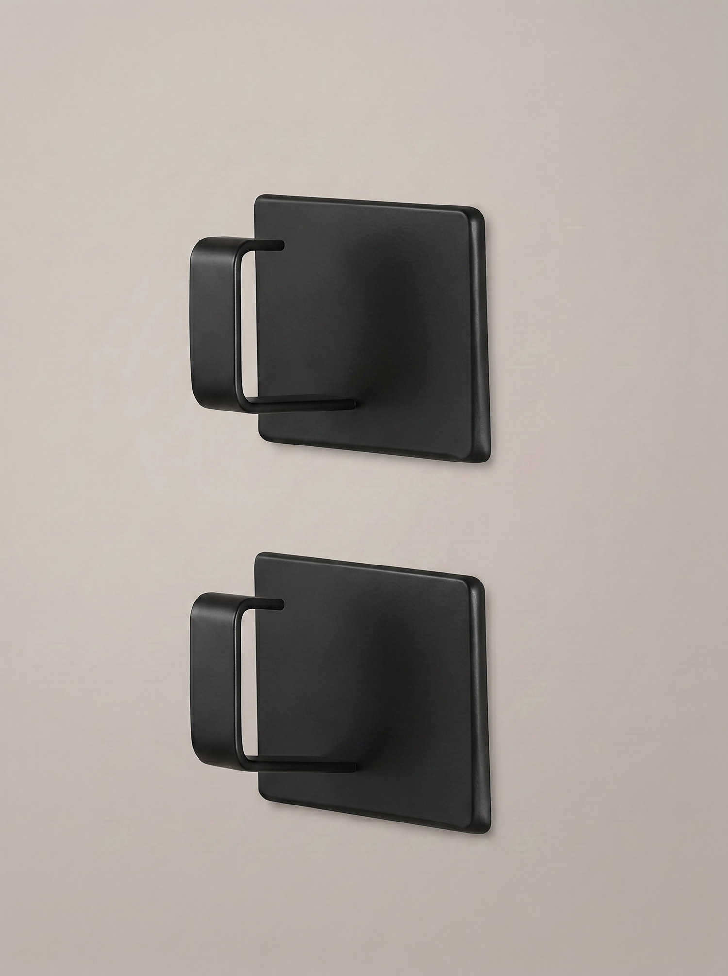 Magnetic Hooks (Set of 2)- Black