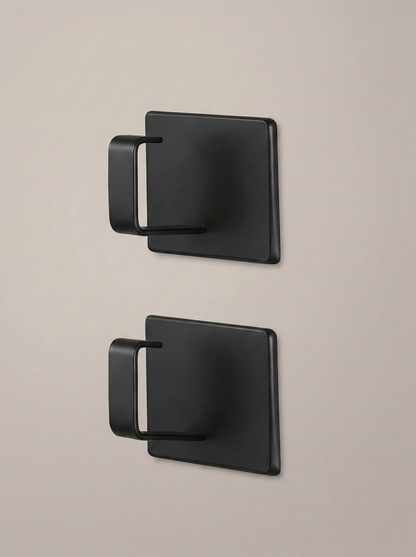 Magnetic Hooks (Set of 2)- Black