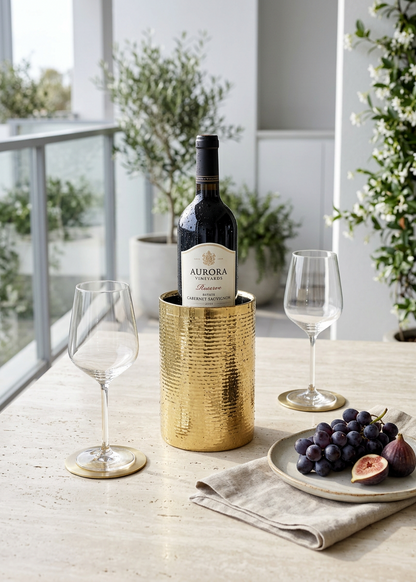 Bari Hammered Wine Chiller