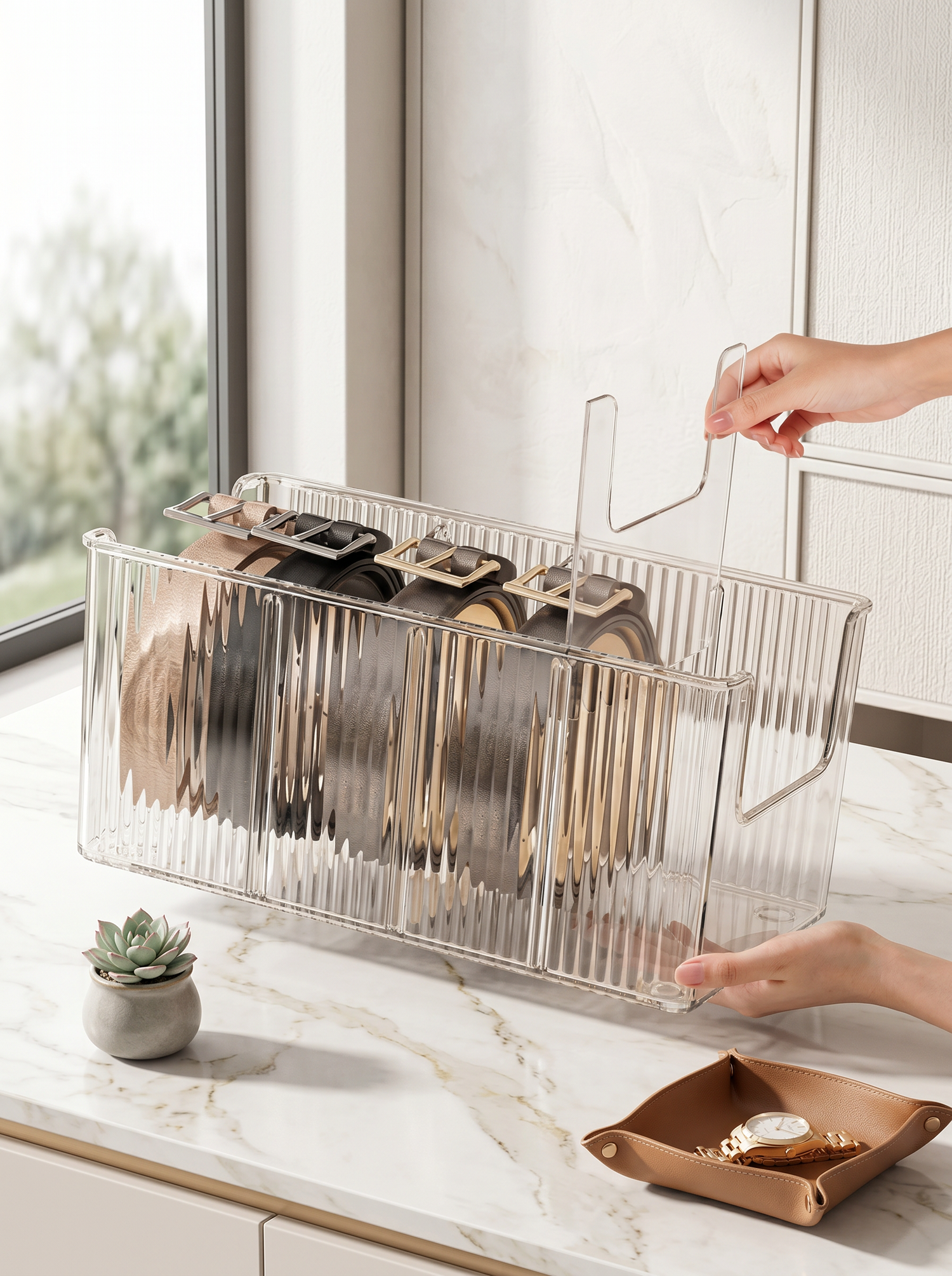 Drawer Organizer for Belt &amp; Tie