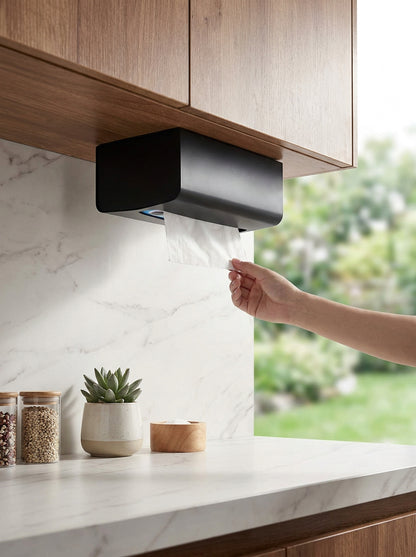 Tissue Box Dispenser - Black