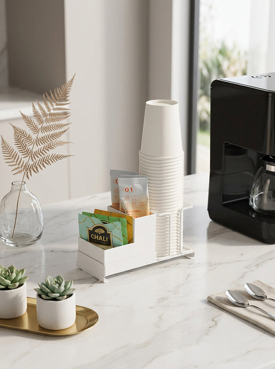 Paper Cup Storage Organizer