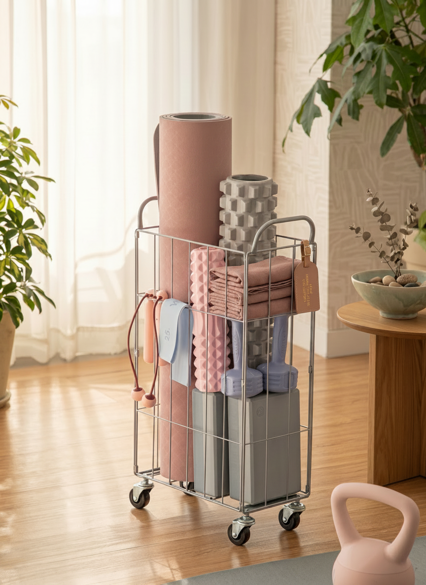 Rolling Storage Basket