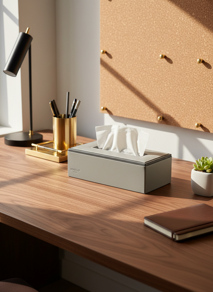 Naples Grey Tissue Box