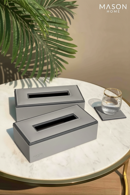 Naples Grey Tissue Box