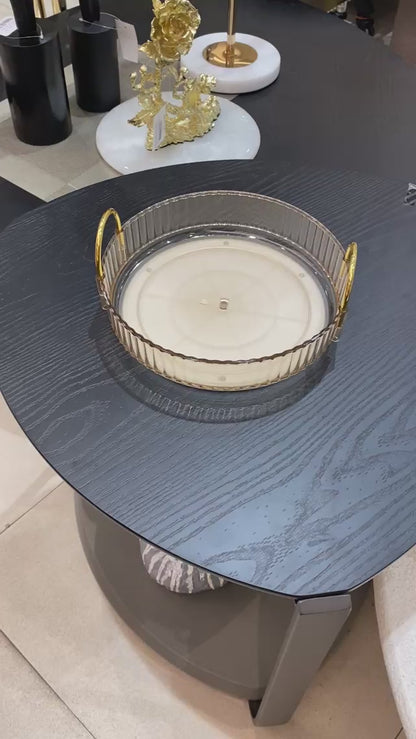 Rotating Makeup Organiser - Amber