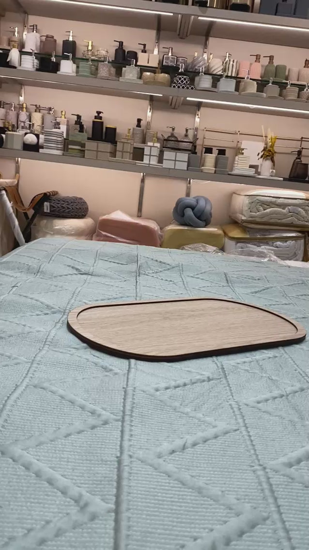 Elm Sofa Tray - Cream
