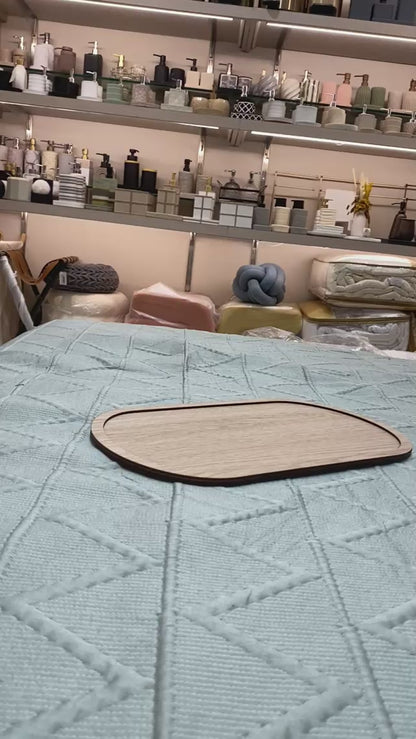 Elm Sofa Tray - Cream