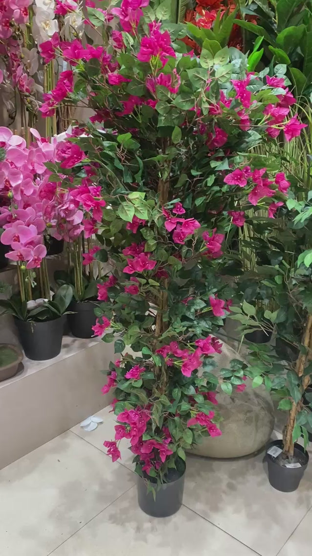 Artificial Veil Bougainvillea Plant - 6 Feet