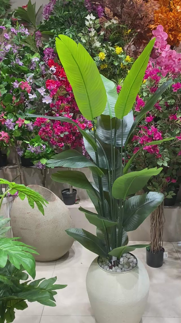 Artificial Lush Travellers Palm - 6 Feet