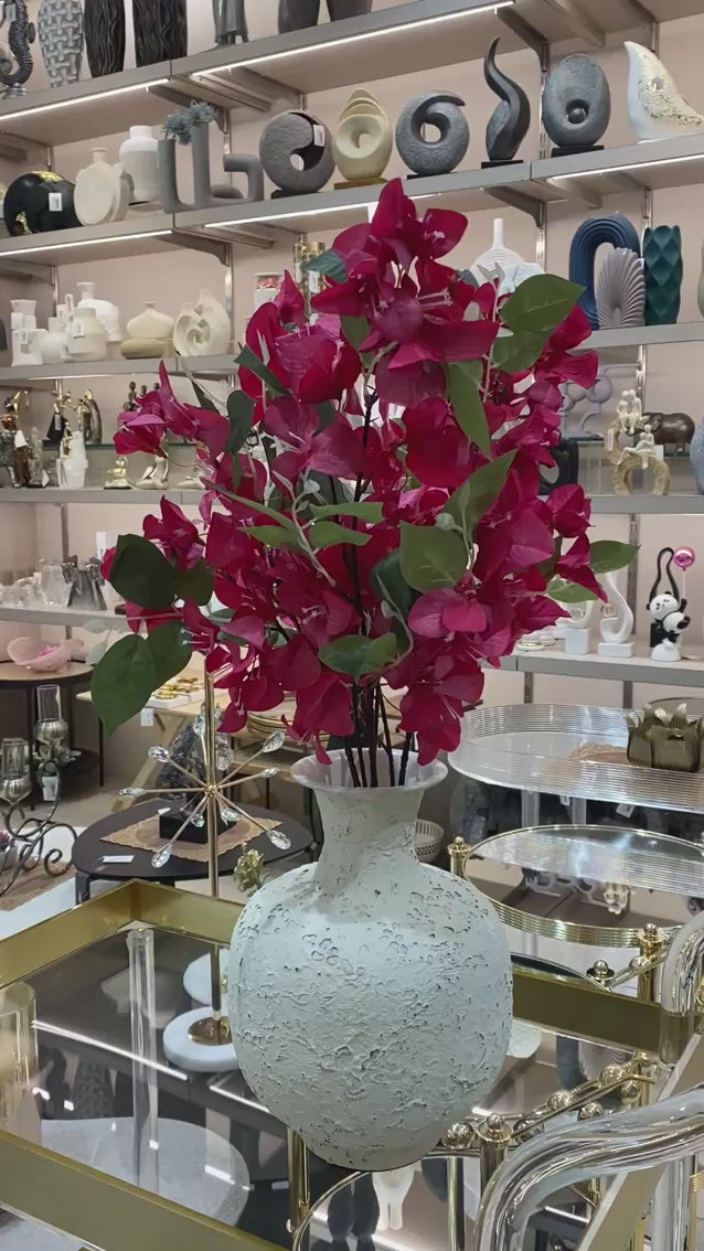 Artificial Bougainvillea Stem - Pink  (Set of 3)