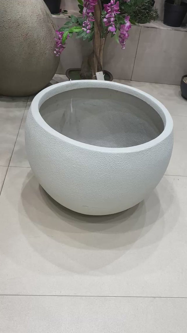 Lithos Planters - Chalk White