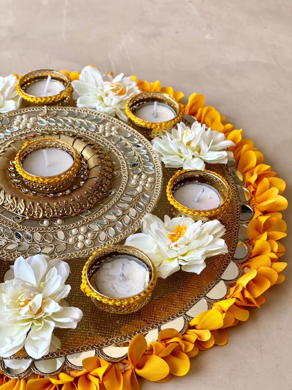 Festive Marigold Royale Mat