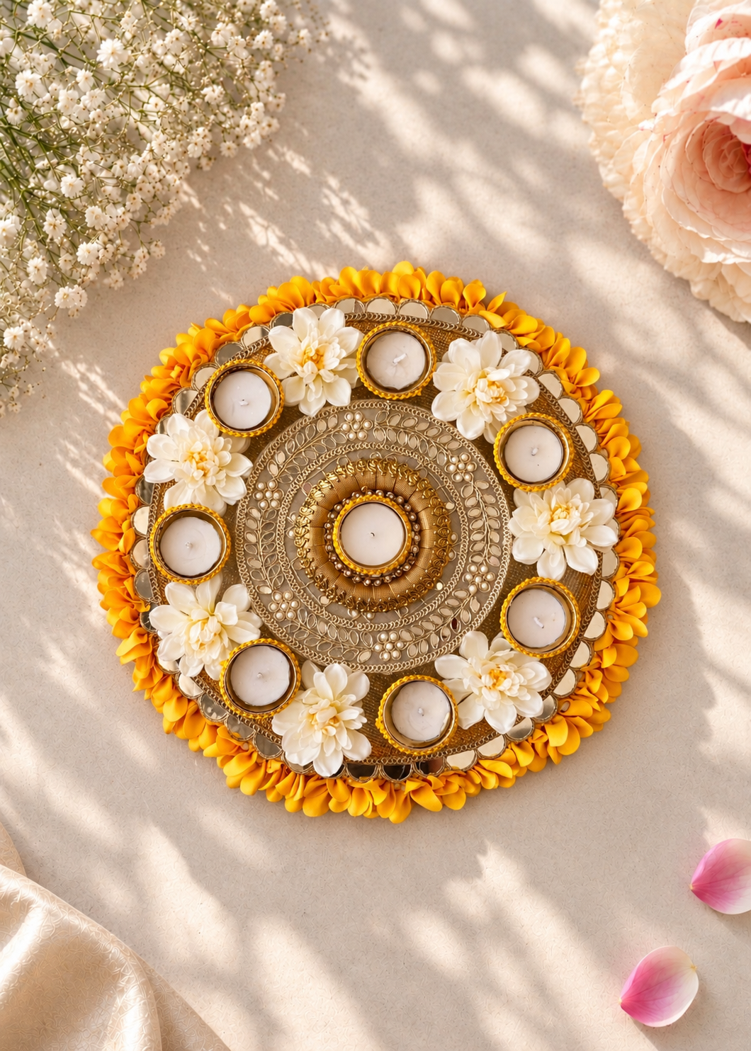 Festive Marigold Royale Mat