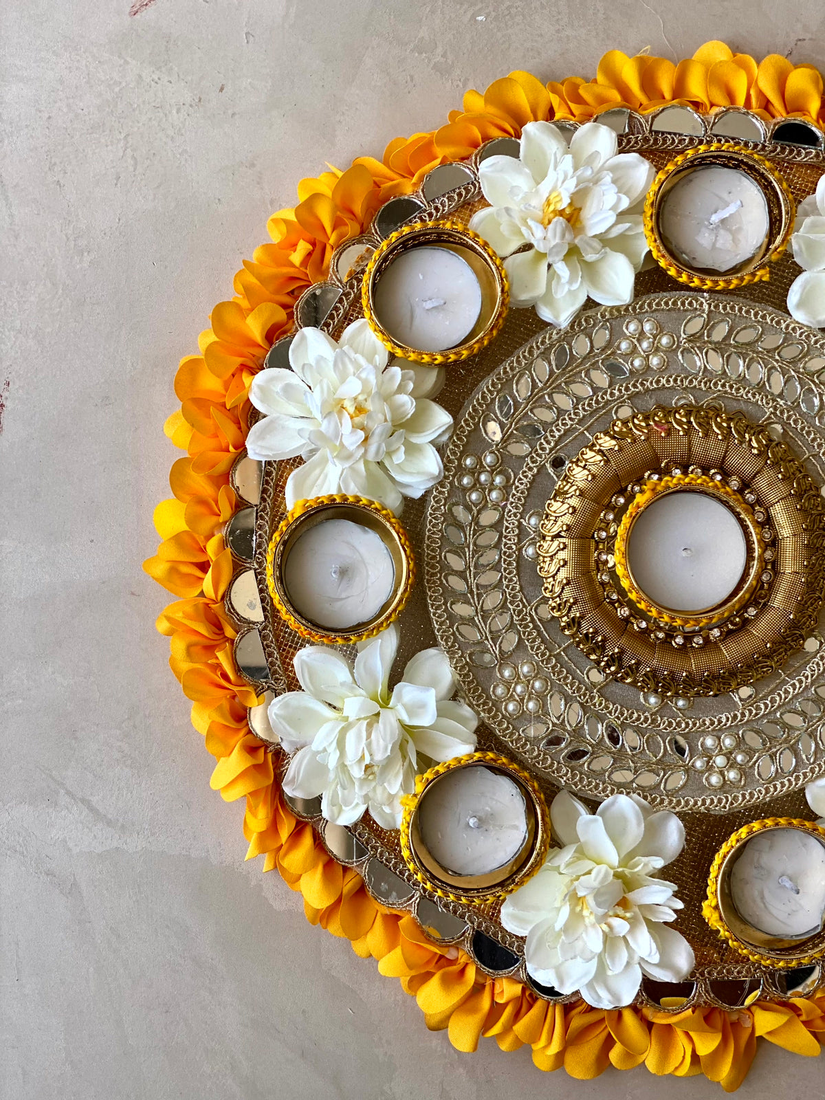 Festive Marigold Royale Mat