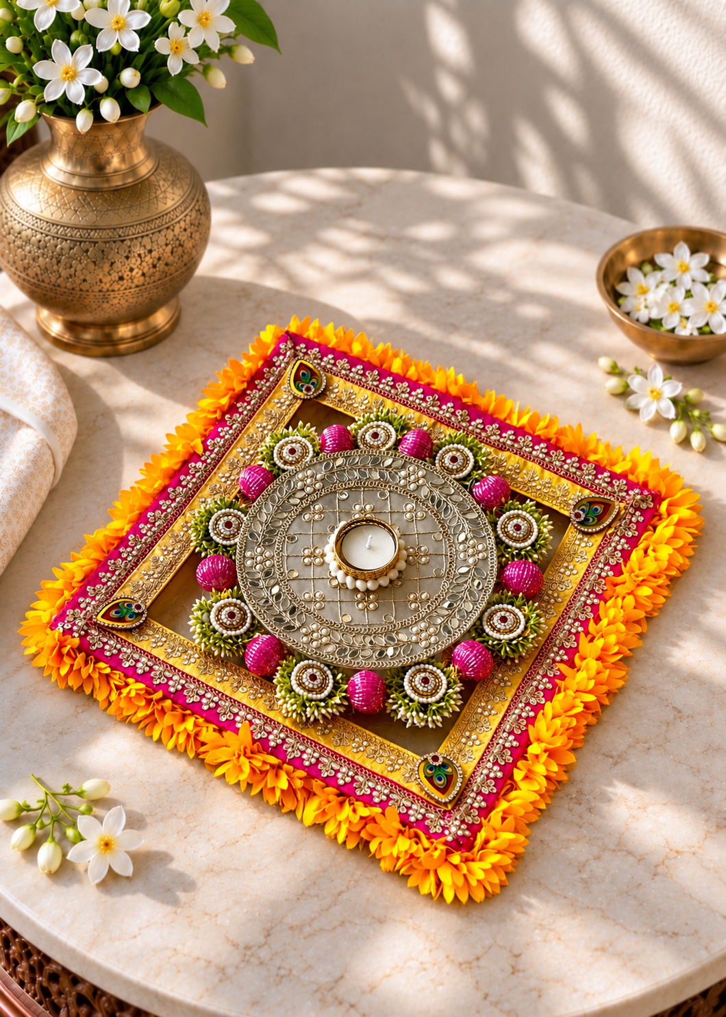 Festive Kundan Royal Matt