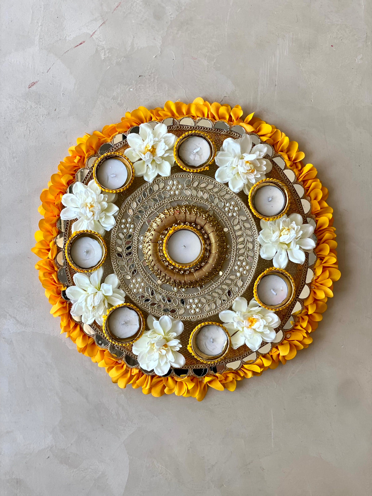 Festive Marigold Royale Mat