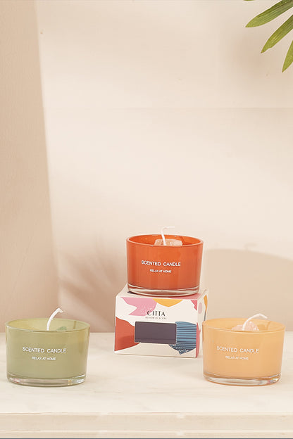 Peach Scented Candle - Small